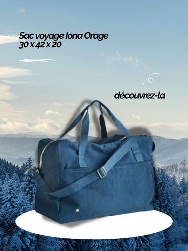  Sac week-end Iona Orage 28 x 42 x 20 